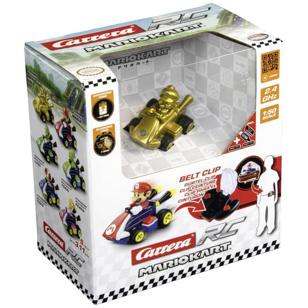 RC Bil nybörjare Elektrisk Racerbil Carrera RC Mario Gold