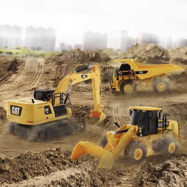 RC Funktionsmodell nybörjare Byggfordon Carrera RC CAT 770 Mining Truck RtR