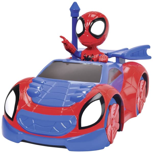 1:24 RC Bil nybörjare Elektrisk Gatumodell Dickie Toys Spidey Web Crawler