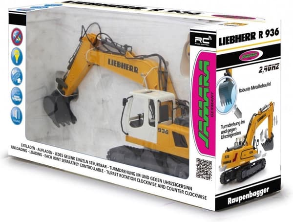 Jamara Liebherr R936 kaivinkone - 2,4 GHz 1:20
