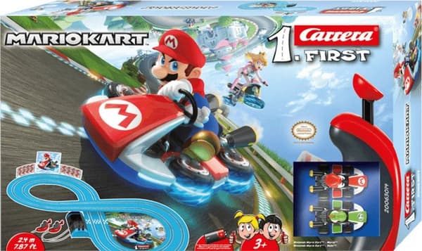 Carrera First Mario Kart 2,4 meter - Væddeløbsbane