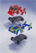 Miniatyrbild 4 av 10: Carrera Race Track Set Build 'n Race 6,2 Meter 1:43 Svart 3-delad