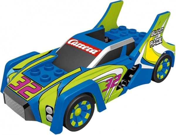 Carrera Race Track Set Build 'n Race 6,2 Meter 1:43 Svart 3-delad