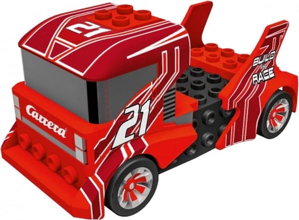 Carrera Race Track Set Build 'n Race 6,2 Meter 1:43 Svart 3-delad