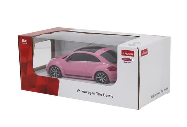 Rastar Rc Volkswagen Beetle 27 Mhz 1:24 Pink