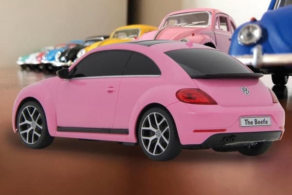 Rastar Rc Volkswagen Beetle 27 Mhz 1:24 Pink