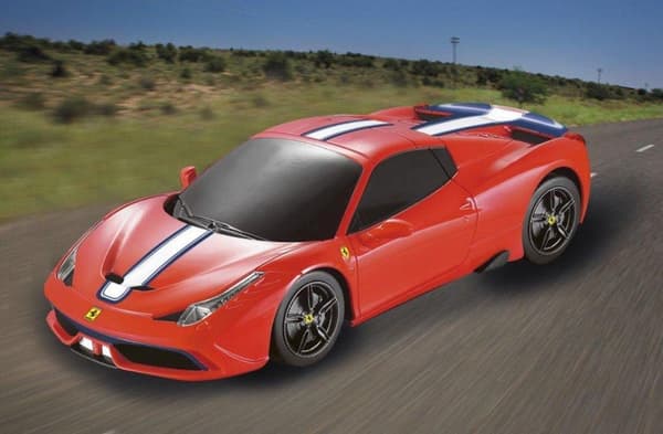 Jamara Ferrari 458 Speciale A 1:24 Rød 40MHz