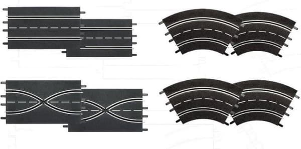 Carrera Evolution Tracks - 8 stykker