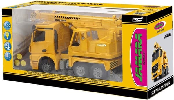 Mercedes Arocs kran 2,4Ghz 1:20 fra Jamara