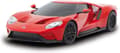 Miniatyrbild 1 av 8: Rastar Rc Ford GT Red 1:24