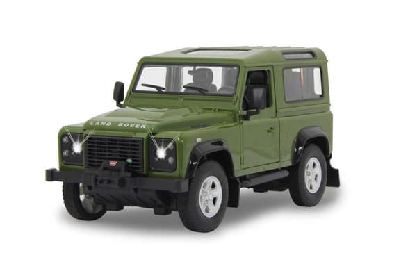 Rastar Rc Land Rover Defender Jongens 1:24 Grön