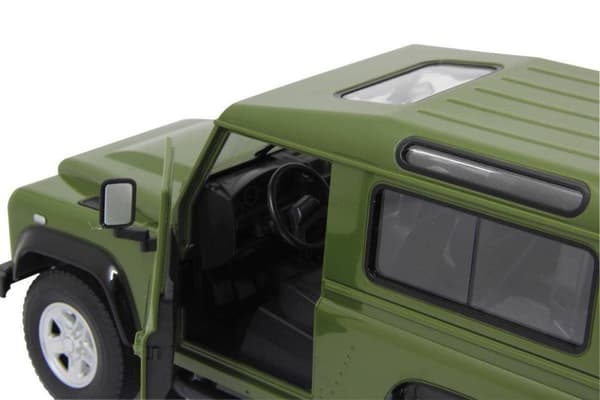 Rastar Rc Land Rover Defender Jongens 1:24 Grön
