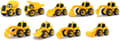 Miniatyrbild 6 av 11: Jamara Construction Kit Construction Vehicles 9-i-2 Boys Yellow