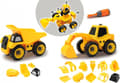 Miniatyrbild 7 av 11: Jamara Construction Kit Construction Vehicles 9-i-2 Boys Yellow