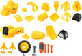 Miniatyrbild 8 av 11: Jamara Construction Kit Construction Vehicles 9-i-2 Boys Yellow