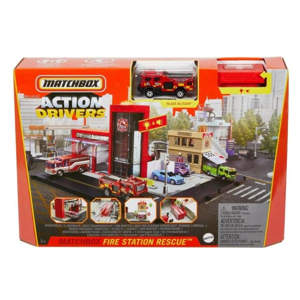 Mattel Matchbox Action Drivers Playset Assorted
