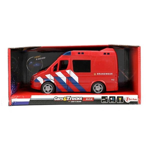 Toi-Toys Bilar & Lastbilar Brandbil + Ljus + Ljud