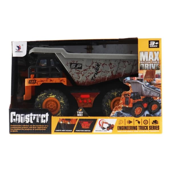 Jinheng Construction Dumper + Ljus och ljud