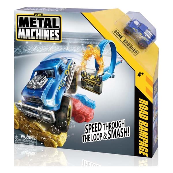 Zuru Metal Machines Road Rampage + Monster Truck