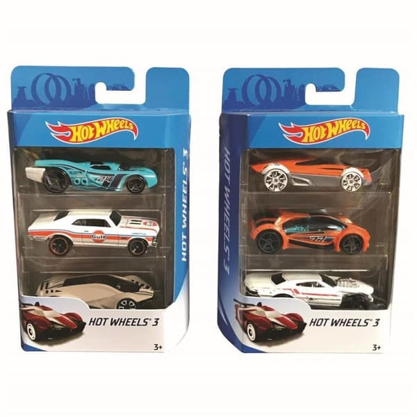 Hot Wheels 3-Pack valikoima