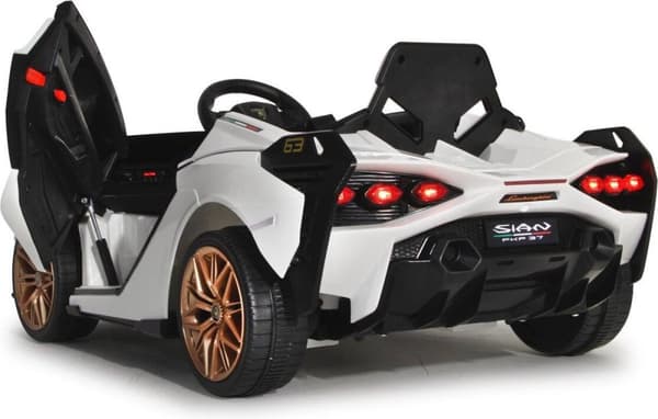 Jamara Ride-on Lamborghini Sian hvid 37 Mhz 3+ (460637)