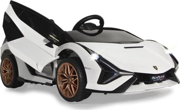 Jamara Ride-on Lamborghini Sian hvid 37 Mhz 3+ (460637)