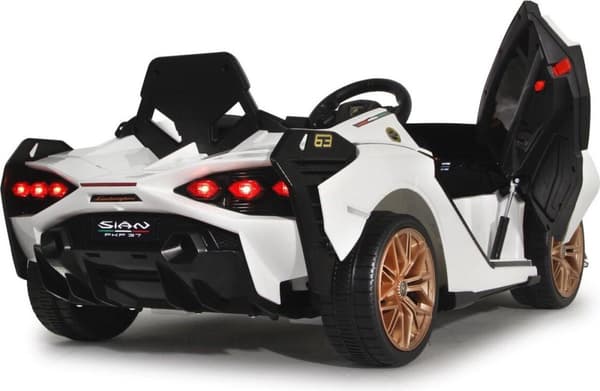 Jamara Ride-on Lamborghini Sian hvid 37 Mhz 3+ (460637)
