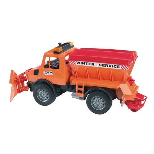 Bruder 2572 Lastbil Unimog Vinterservice
