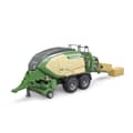 Miniatyrbillede 1 af 4: Bruder 02033 Krone BigPack 1290 HDP ballepresser + 2 halmballer