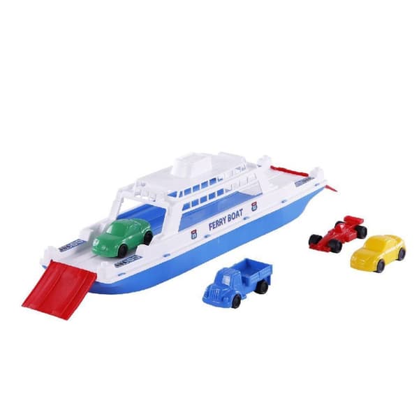 Færge 45 cm + 4 køretøjer