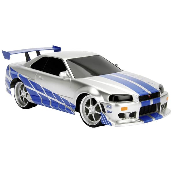 1:16 RC Bil nybörjare Elektrisk Gatumodell JADA TOYS Fast&Furious RC Nissan Skyline GTR
