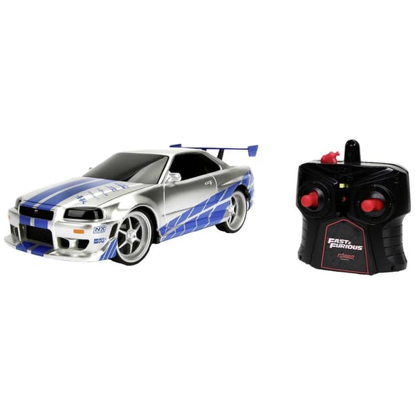 1:16 RC Bil nybörjare Elektrisk Gatumodell JADA TOYS Fast&Furious RC Nissan Skyline GTR