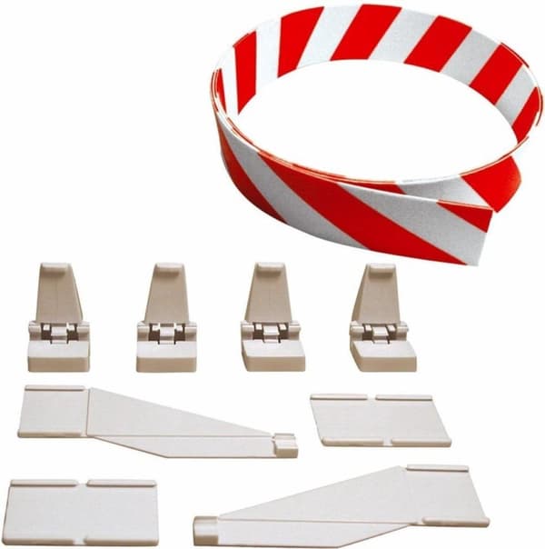 Carrera Digital Guardrail Sæt - Racerbane del