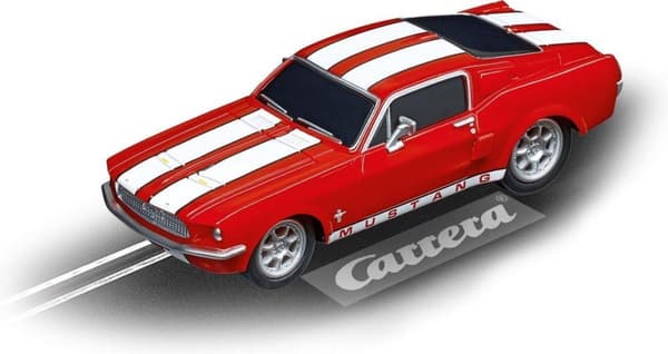 Carrera GO!!! Ford Mustang '67 Racing Red - Racerbanebil