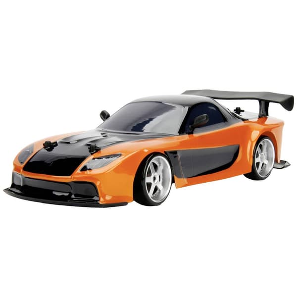 1:10 RC Bil nybörjare Elektrisk Gatumodell JADA TOYS Fast & Furious RC Drift Mazda RX-7