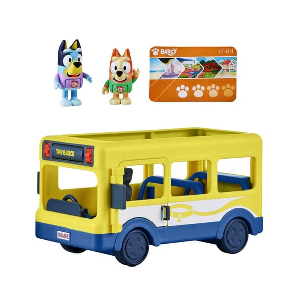 Bluey skolbuss