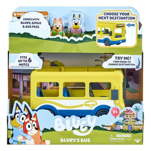 Bluey skolbuss