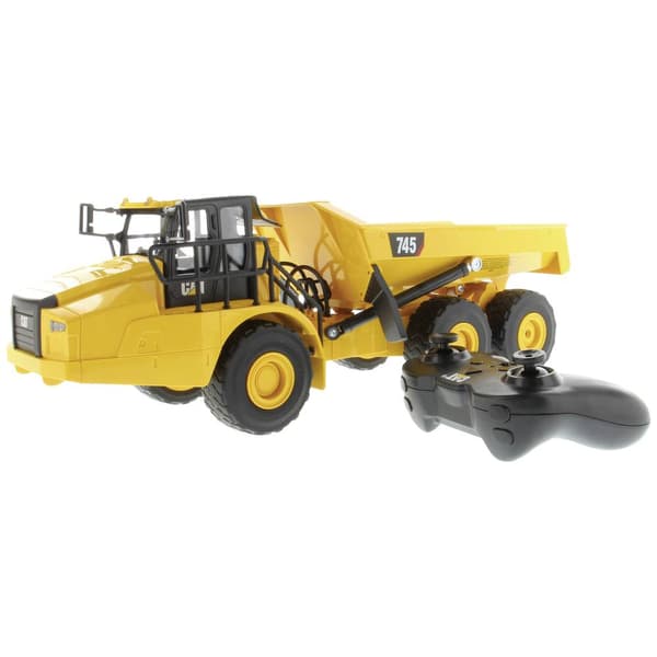 RC Funktionsmodell nybörjare Byggfordon Carrera RC CAT 745 Articulated Truck RtR