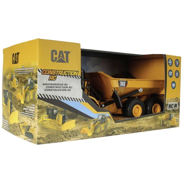 RC Funktionsmodell nybörjare Byggfordon Carrera RC CAT 745 Articulated Truck RtR