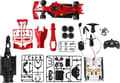 Miniatyrbillede 10 af 11: Rastar Ferrari F1 - Rød - 1:16 RC 2.4GHz - R/C Monteringsmodelsæt - Byggesæt - Formel 1 - Officielt licenseret Ferrari