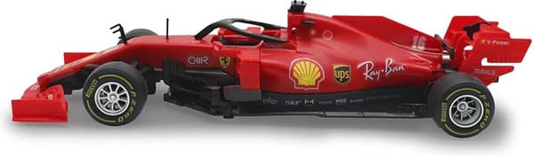 Rastar Ferrari F1 - Rød - 1:16 RC 2.4GHz - R/C Monteringsmodelsæt - Byggesæt - Formel 1 - Officielt licenseret Ferrari