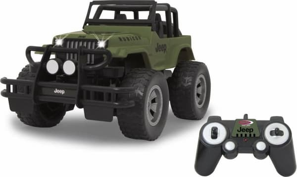 Jamara Car Jeep Wrangler Rc Boys 1:14 Grøn/sort 2-delt