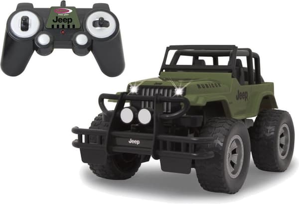 Jamara Car Jeep Wrangler Rc Boys 1:14 Vihreä/musta 2-osainen