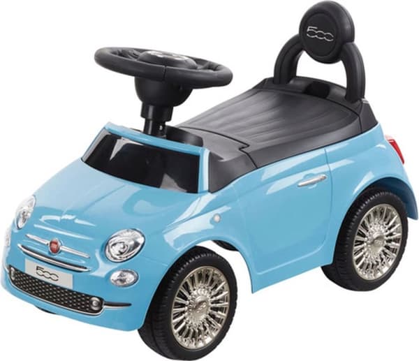 JAMARA Pushbil Fiat 500 blå