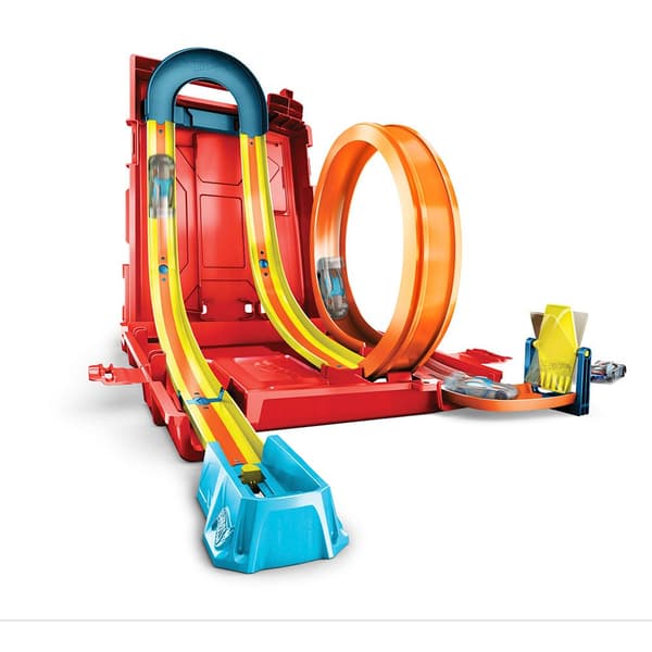Hot Wheels Obegränsad Stuntbox För Bränslekanna Track Builder Flerfärgad 6 Years