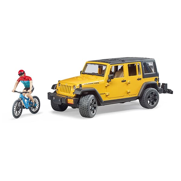 Bruder Urcon Pyöräilijä Jeep Wrangler Kultainen 3-6 Years