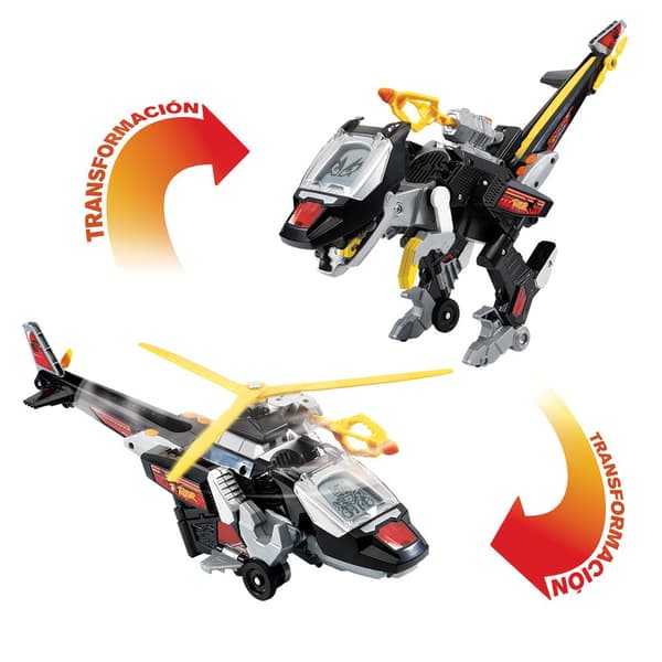 Vtech Switch Och Go Black El Velocirraptor Flerfärgad 3-6 Years