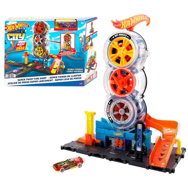 Hot Wheels Däcktält City Flerfärgad