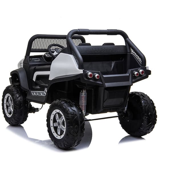Runruntoys Bil Mercedes Benz Unimog 12v Vit