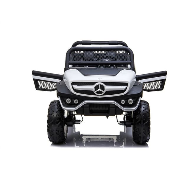 Runruntoys Bil Mercedes Benz Unimog 12v Vit